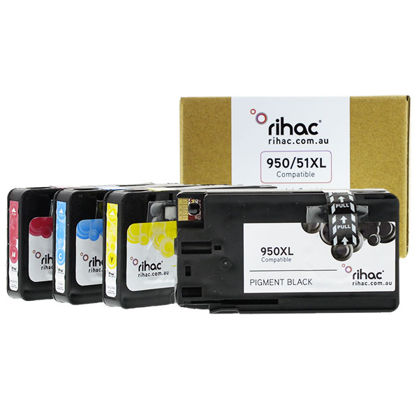 Rihac premium ink cartridge for HP printers using 950 950XL 951 951XL